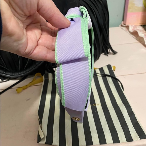 Lele Sadoughi New Light Purple/Mint Shirley - Picture 3 of 6